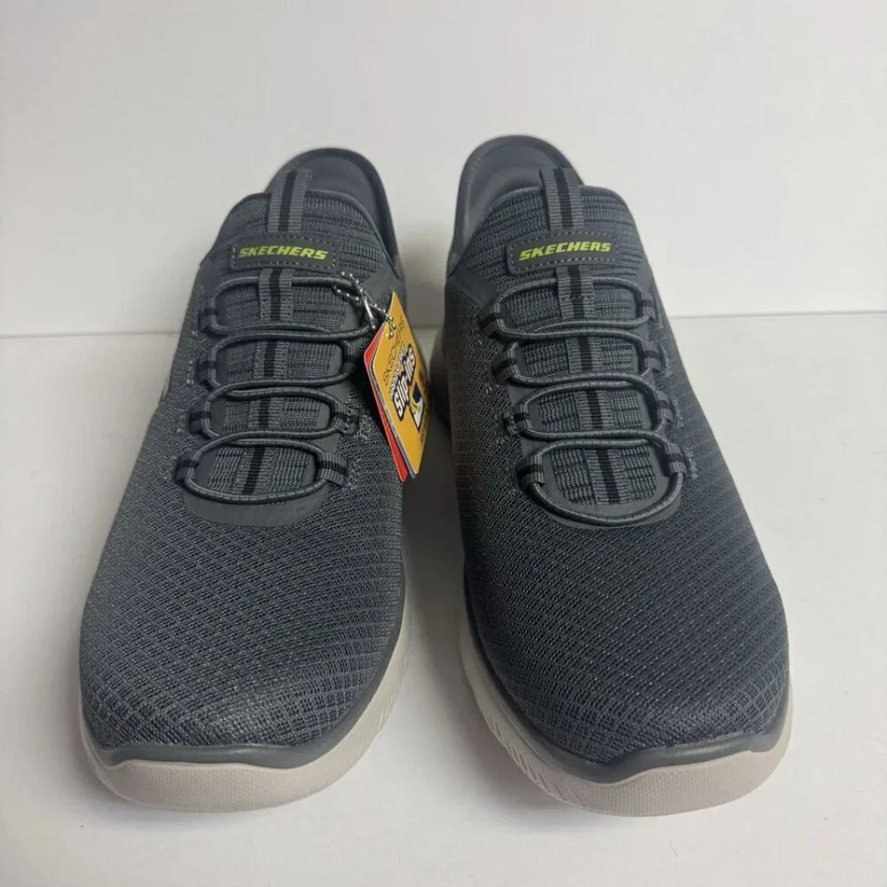 Skechers Womens Summits High Range Slip On Charcoal Size 8.5W